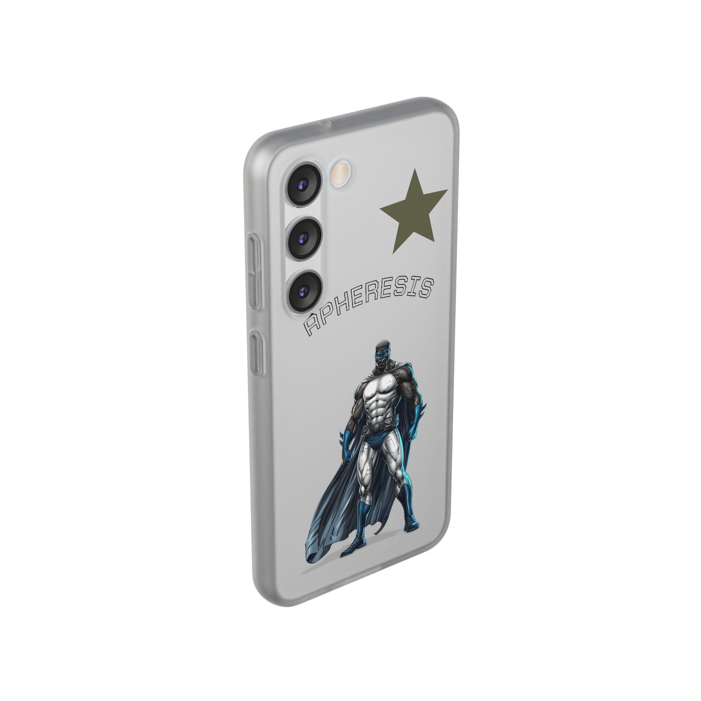 Superhero Flexi Cases - Custom Phone Cover, Comic Phone Case, Gifts for Her, Birthday Present, Unique Tech Accessory, APHERESIS Design