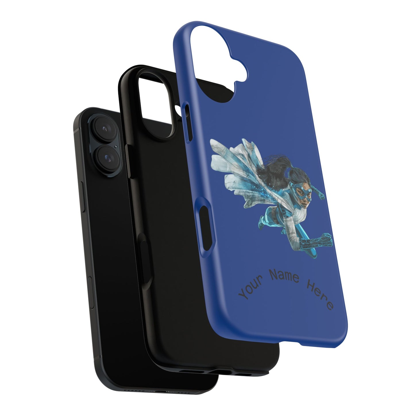Personalized Tough Phone Case, Custom Phone Cover, Unique Gift for Her, Birthday, Customizable, Stylish Tech Accessory