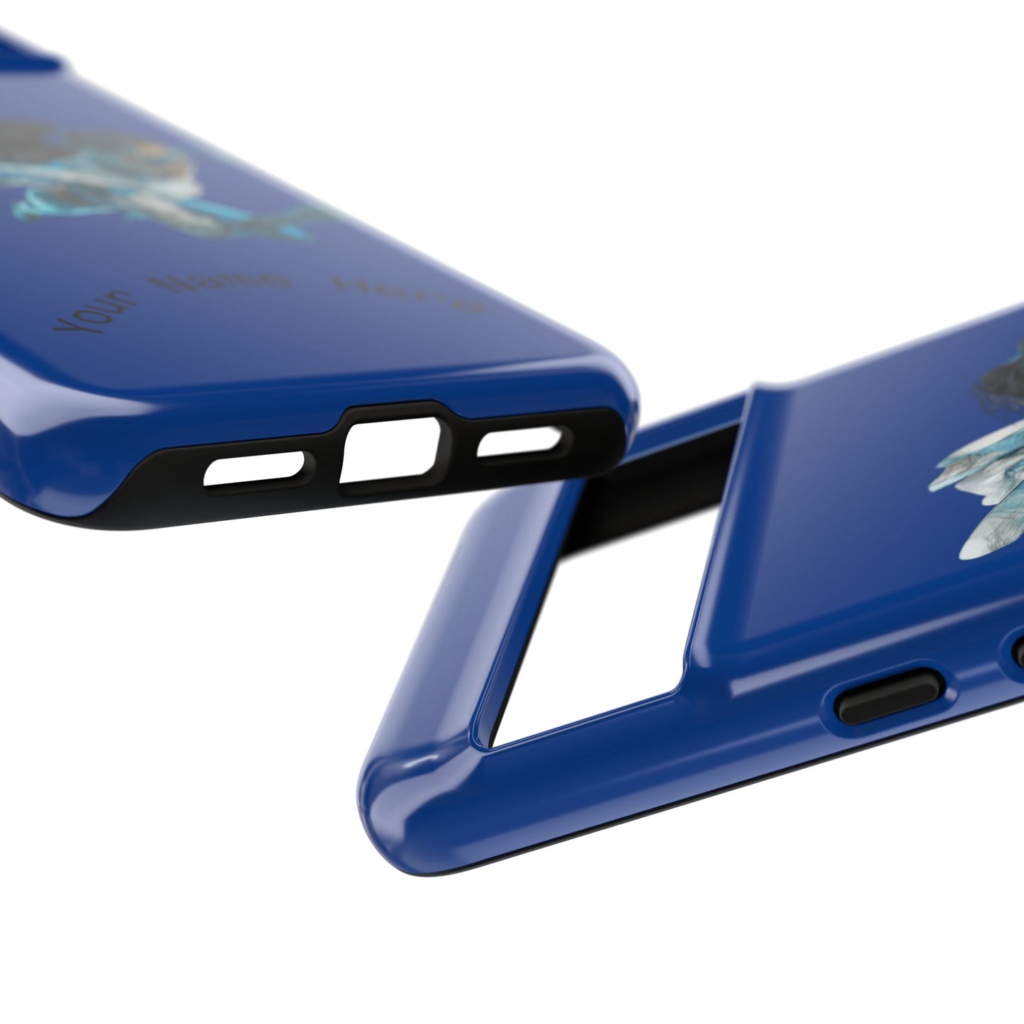 Personalized Tough Phone Case, Custom Phone Cover, Unique Gift for Her, Birthday, Customizable, Stylish Tech Accessory