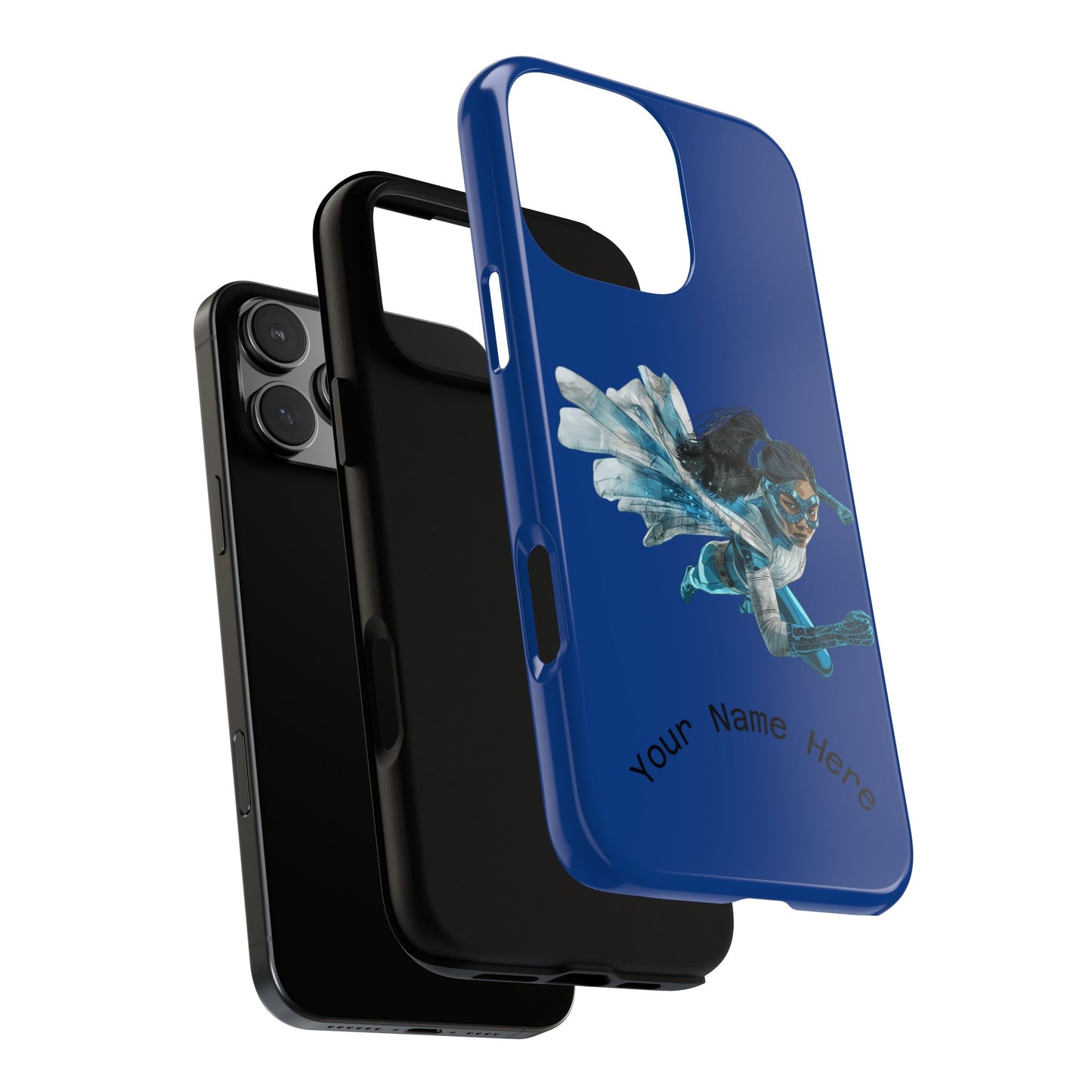Personalized Tough Phone Case, Custom Phone Cover, Unique Gift for Her, Birthday, Customizable, Stylish Tech Accessory