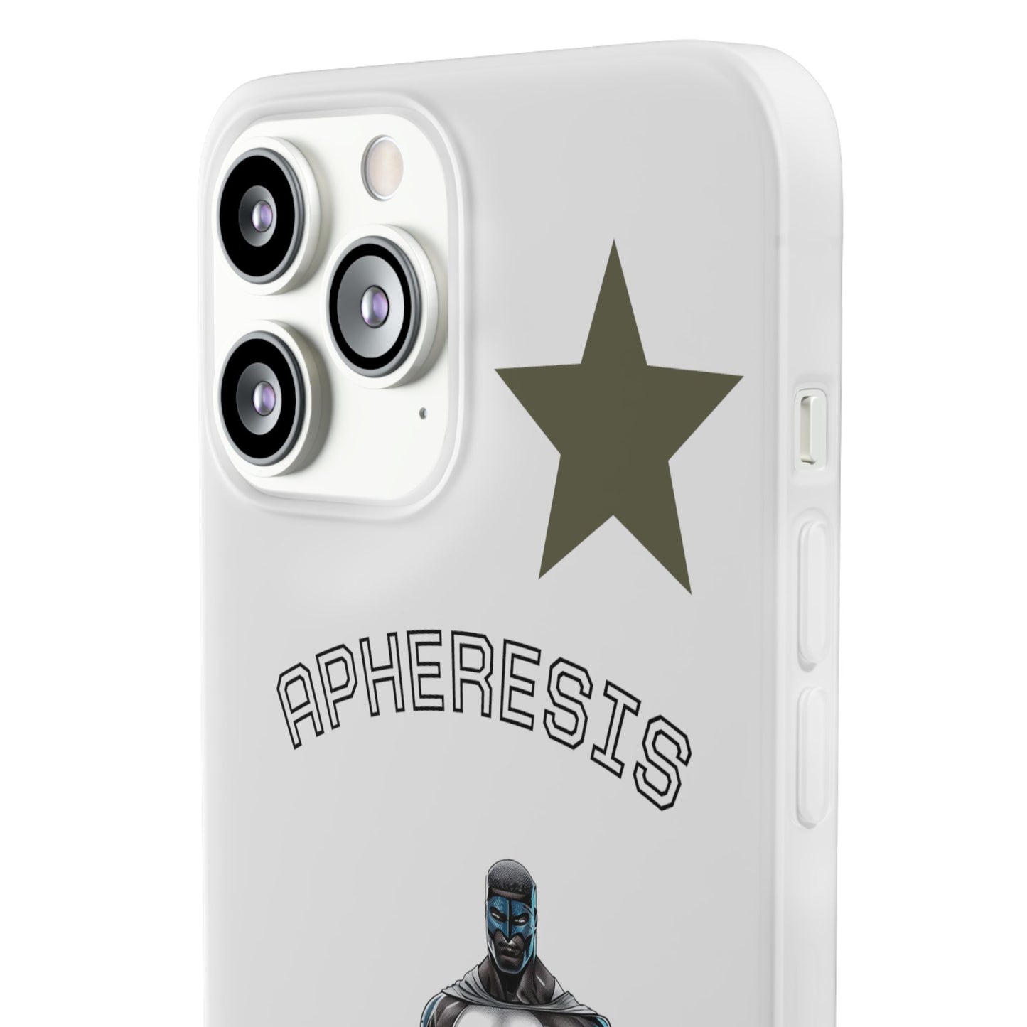 Superhero Flexi Cases - Custom Phone Cover, Comic Phone Case, Gifts for Her, Birthday Present, Unique Tech Accessory, APHERESIS Design