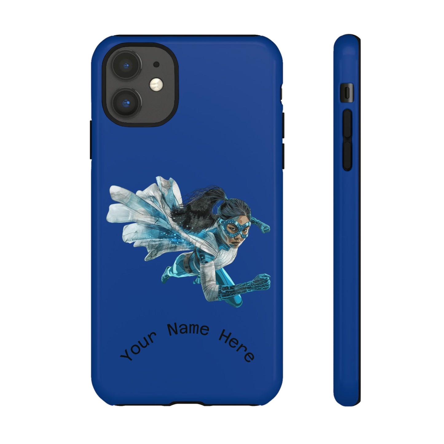 Personalized Tough Phone Case, Custom Phone Cover, Unique Gift for Her, Birthday, Customizable, Stylish Tech Accessory