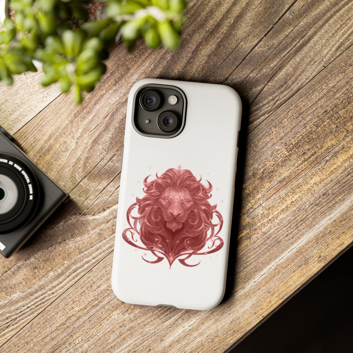 Lion Themed Phone Case, Tough Phone Case with Lion Design, Stylish Phone Cover for Animal Lovers, Unique Gift for Birthdays, Fierce [...]