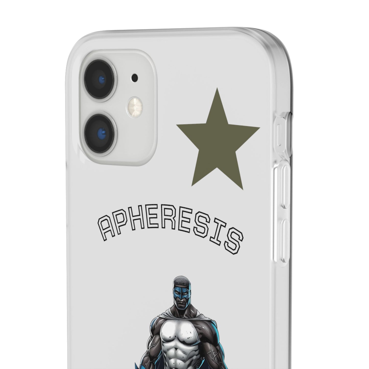 Superhero Flexi Cases - Custom Phone Cover, Comic Phone Case, Gifts for Her, Birthday Present, Unique Tech Accessory, APHERESIS Design
