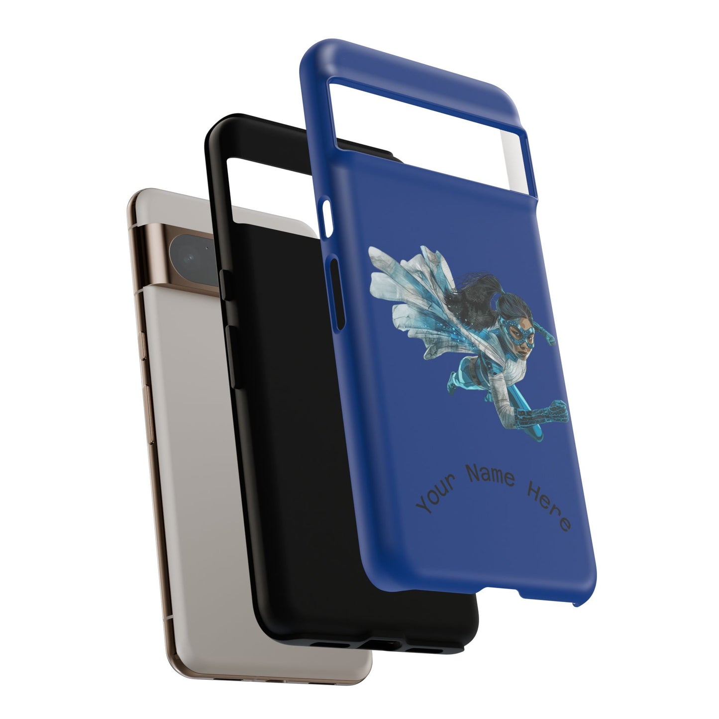 Personalized Tough Phone Case, Custom Phone Cover, Unique Gift for Her, Birthday, Customizable, Stylish Tech Accessory