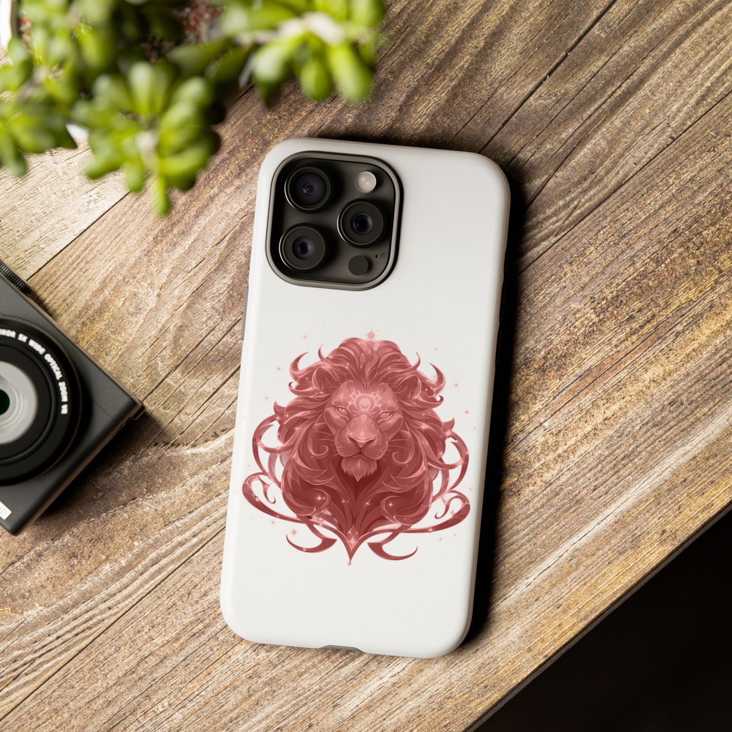 Lion Themed Phone Case, Tough Phone Case with Lion Design, Stylish Phone Cover for Animal Lovers, Unique Gift for Birthdays, Fierce [...]