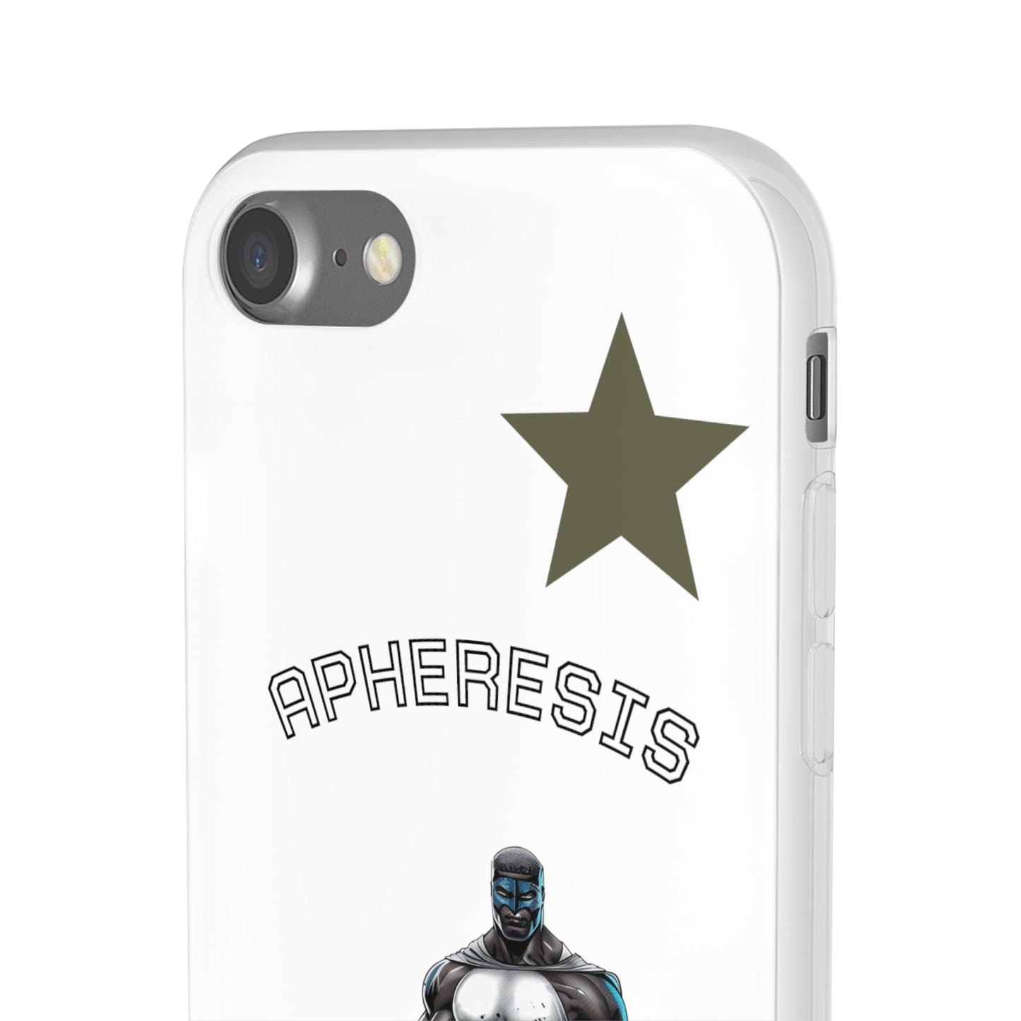 Superhero Flexi Cases - Custom Phone Cover, Comic Phone Case, Gifts for Her, Birthday Present, Unique Tech Accessory, APHERESIS Design