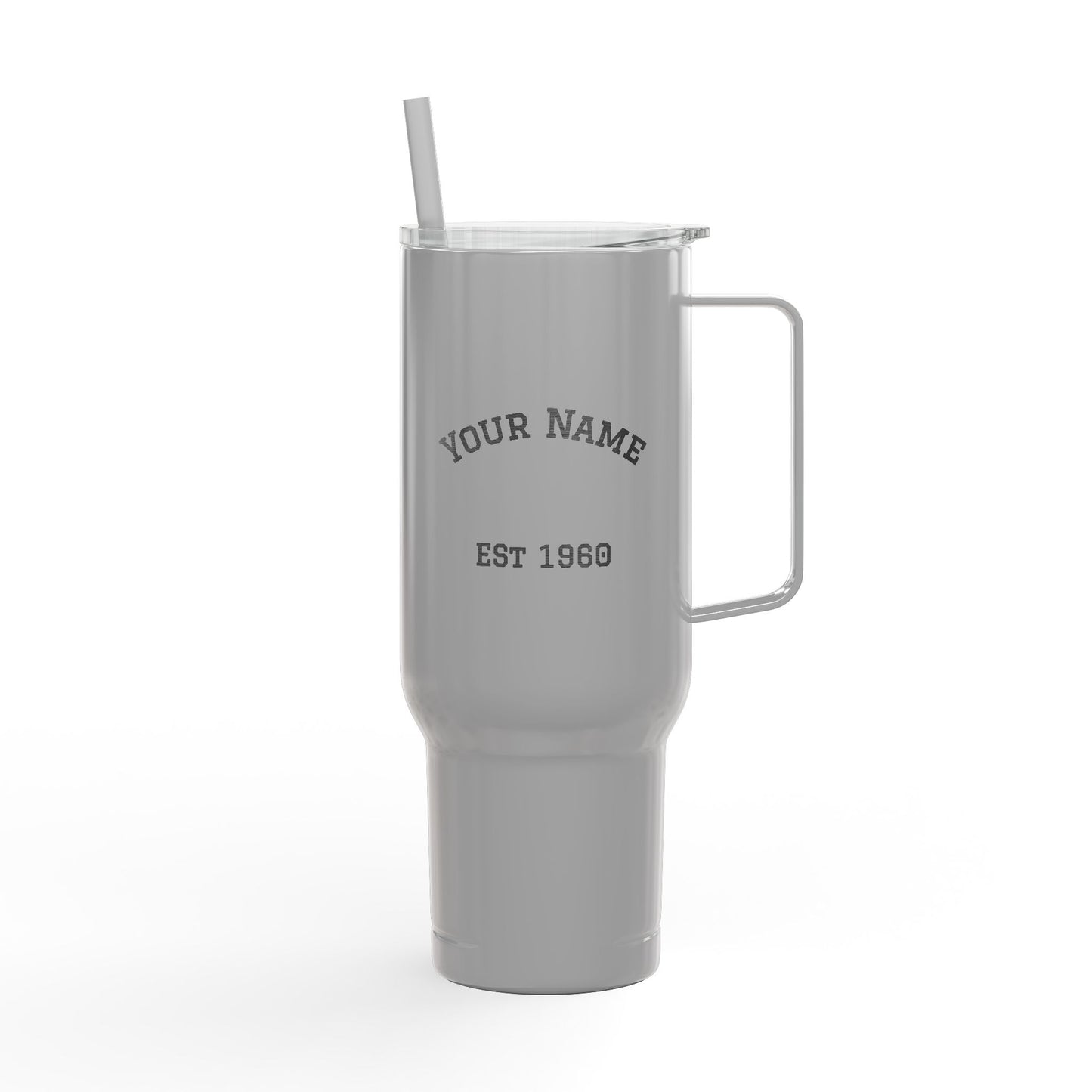 Personalized Insulated Tumbler, 40oz Travel Mug with Lid, Customized Drinkware for Coffee Lovers, Gifts for Him, Her, Birthdays, [...]