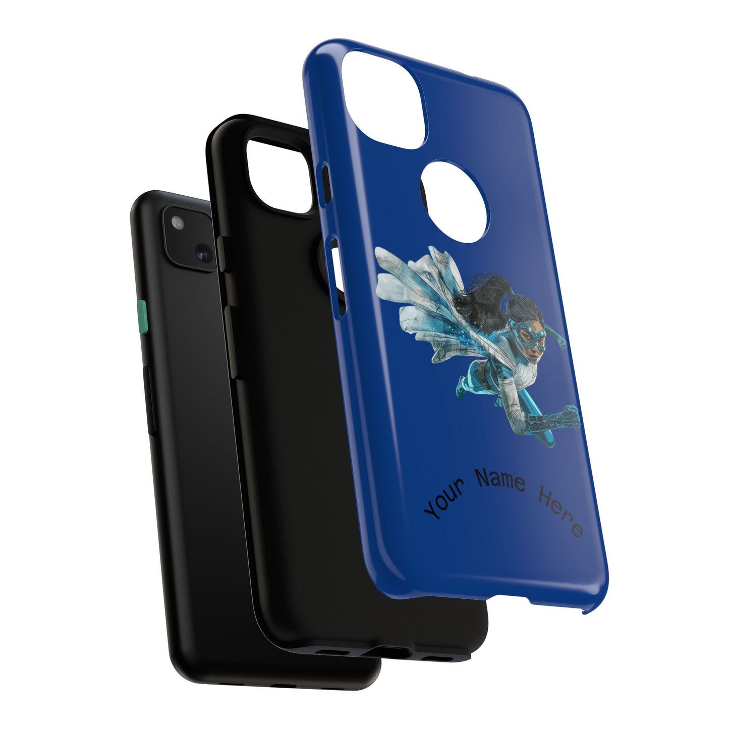 Personalized Tough Phone Case, Custom Phone Cover, Unique Gift for Her, Birthday, Customizable, Stylish Tech Accessory