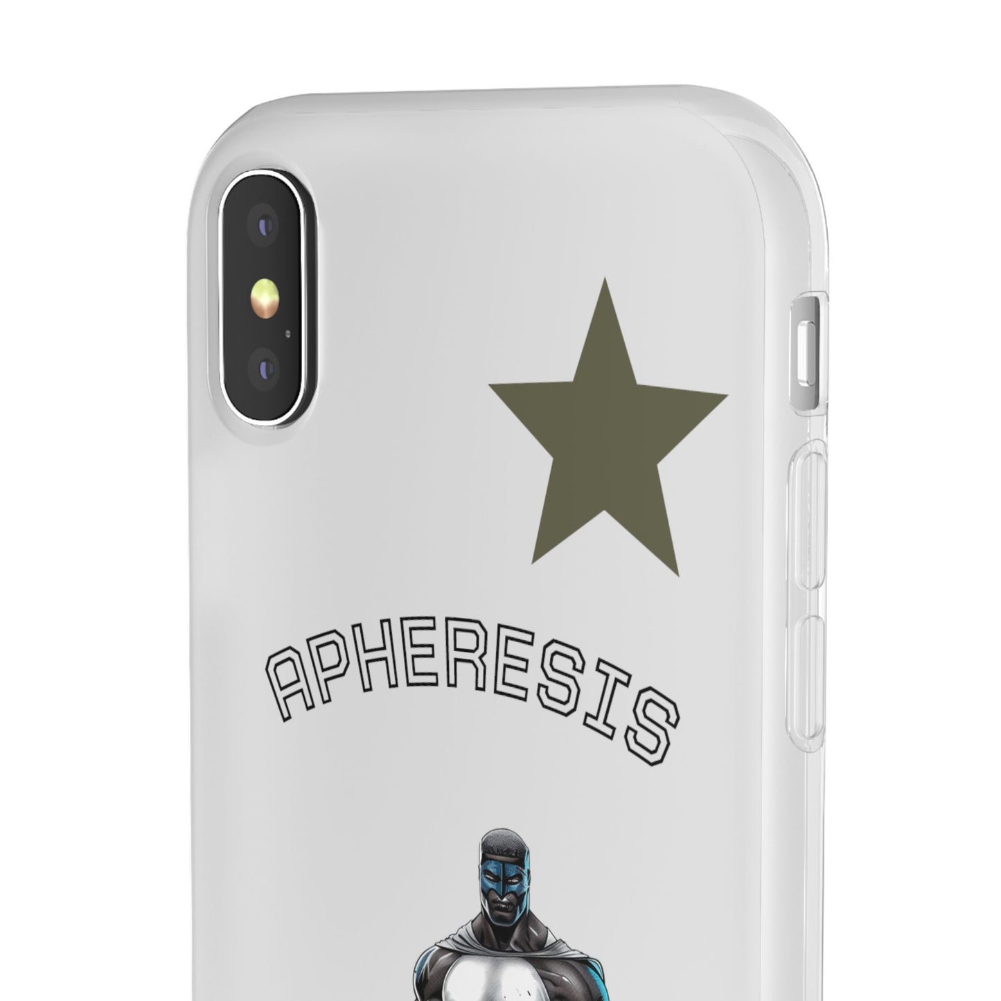 Superhero Flexi Cases - Custom Phone Cover, Comic Phone Case, Gifts for Her, Birthday Present, Unique Tech Accessory, APHERESIS Design