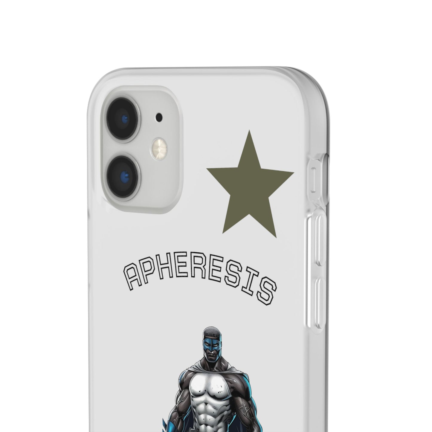 Superhero Flexi Cases - Custom Phone Cover, Comic Phone Case, Gifts for Her, Birthday Present, Unique Tech Accessory, APHERESIS Design