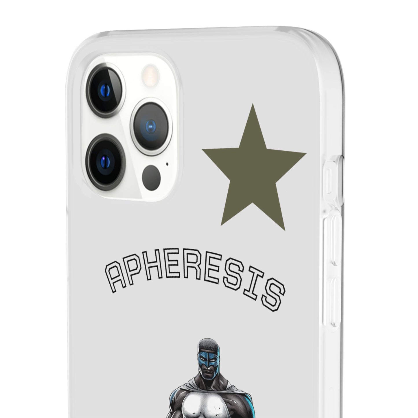 Superhero Flexi Cases - Custom Phone Cover, Comic Phone Case, Gifts for Her, Birthday Present, Unique Tech Accessory, APHERESIS Design