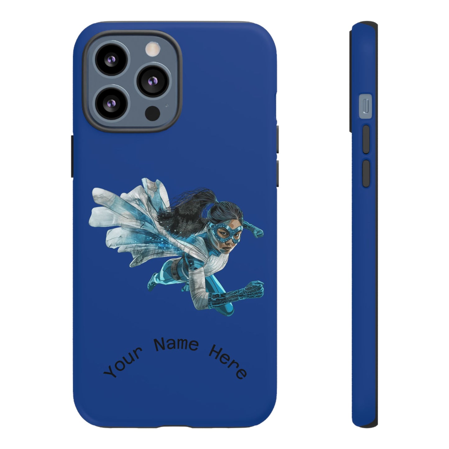 Personalized Tough Phone Case, Custom Phone Cover, Unique Gift for Her, Birthday, Customizable, Stylish Tech Accessory