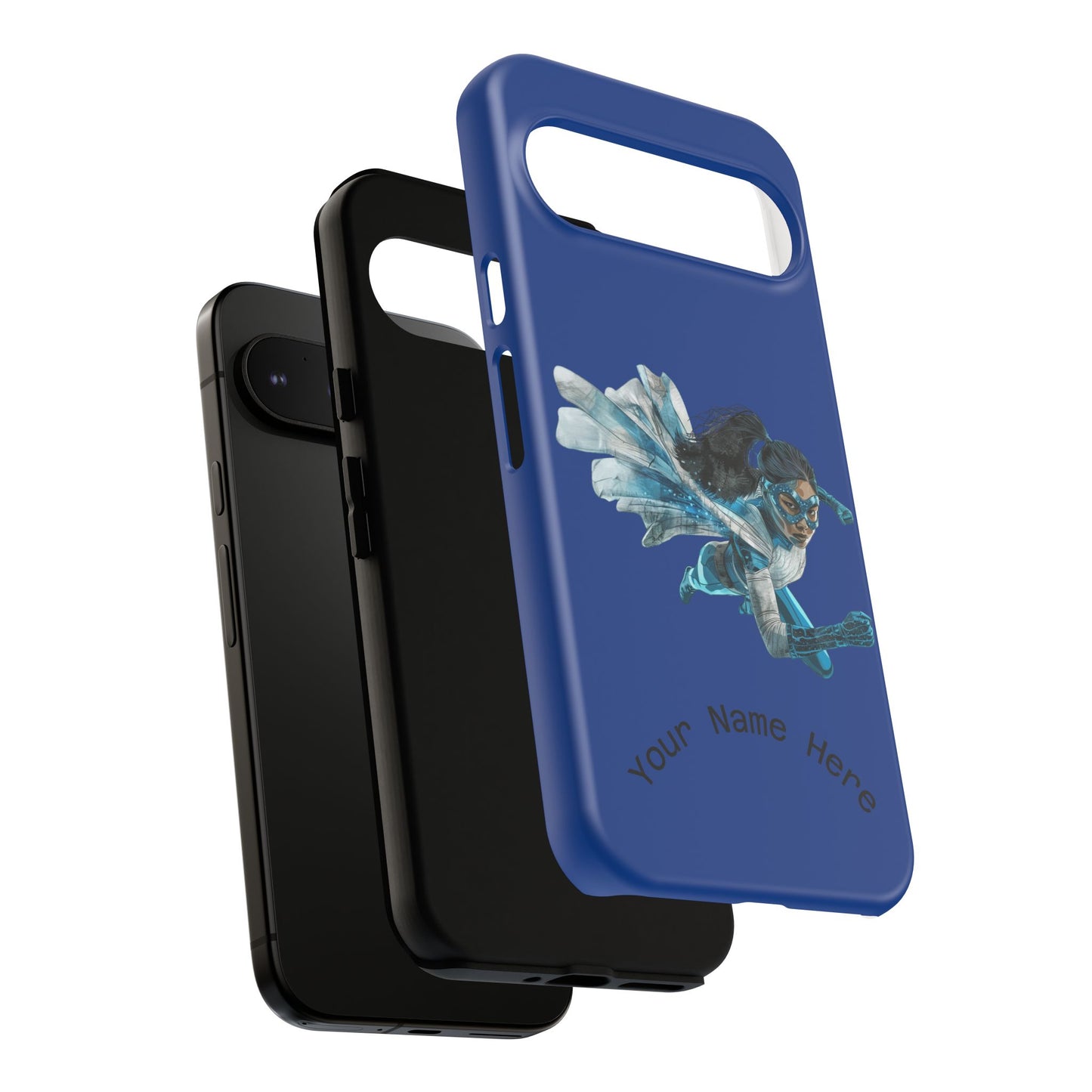 Personalized Tough Phone Case, Custom Phone Cover, Unique Gift for Her, Birthday, Customizable, Stylish Tech Accessory