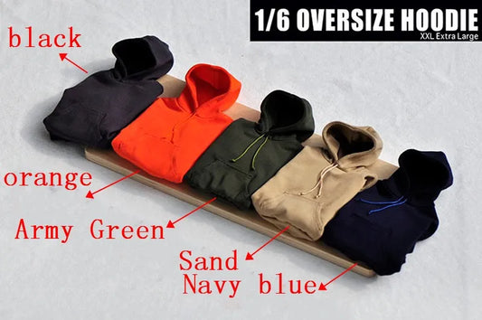 Male Soldier Hoodie Sports Top Jacket Sweater