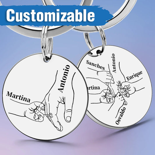 Personalized Name Keychain for Car Pendant Love Gifts