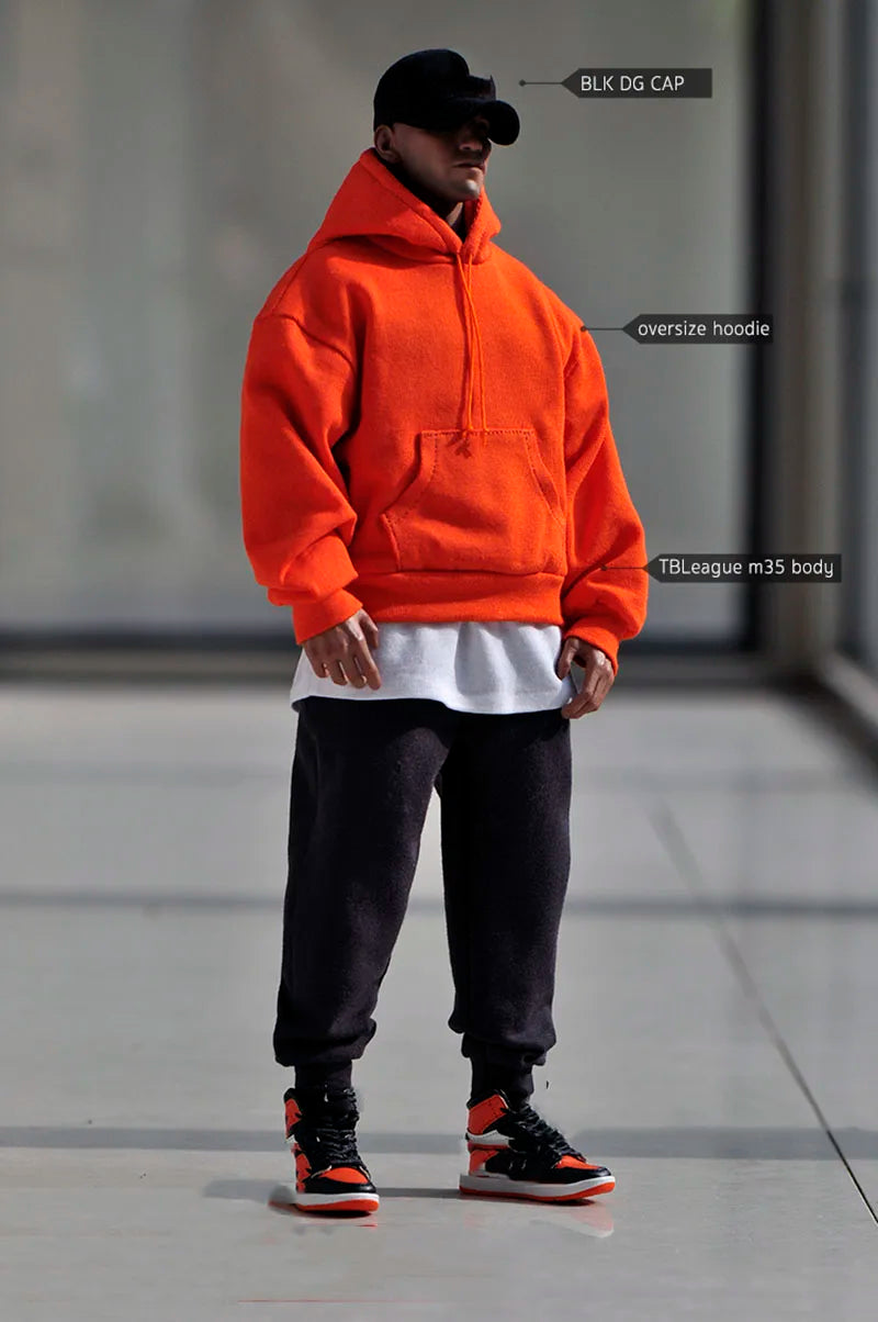 Male Soldier Hoodie Sports Top Jacket Sweater