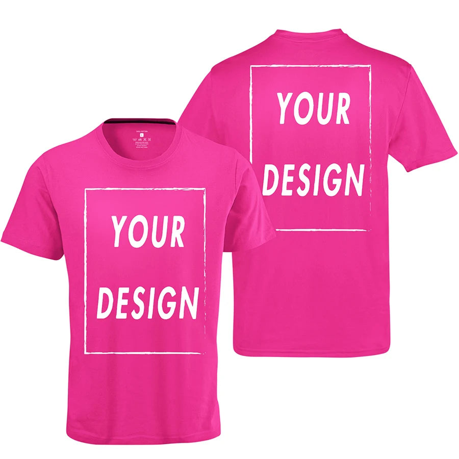 100% Cotton Custom T Shirt