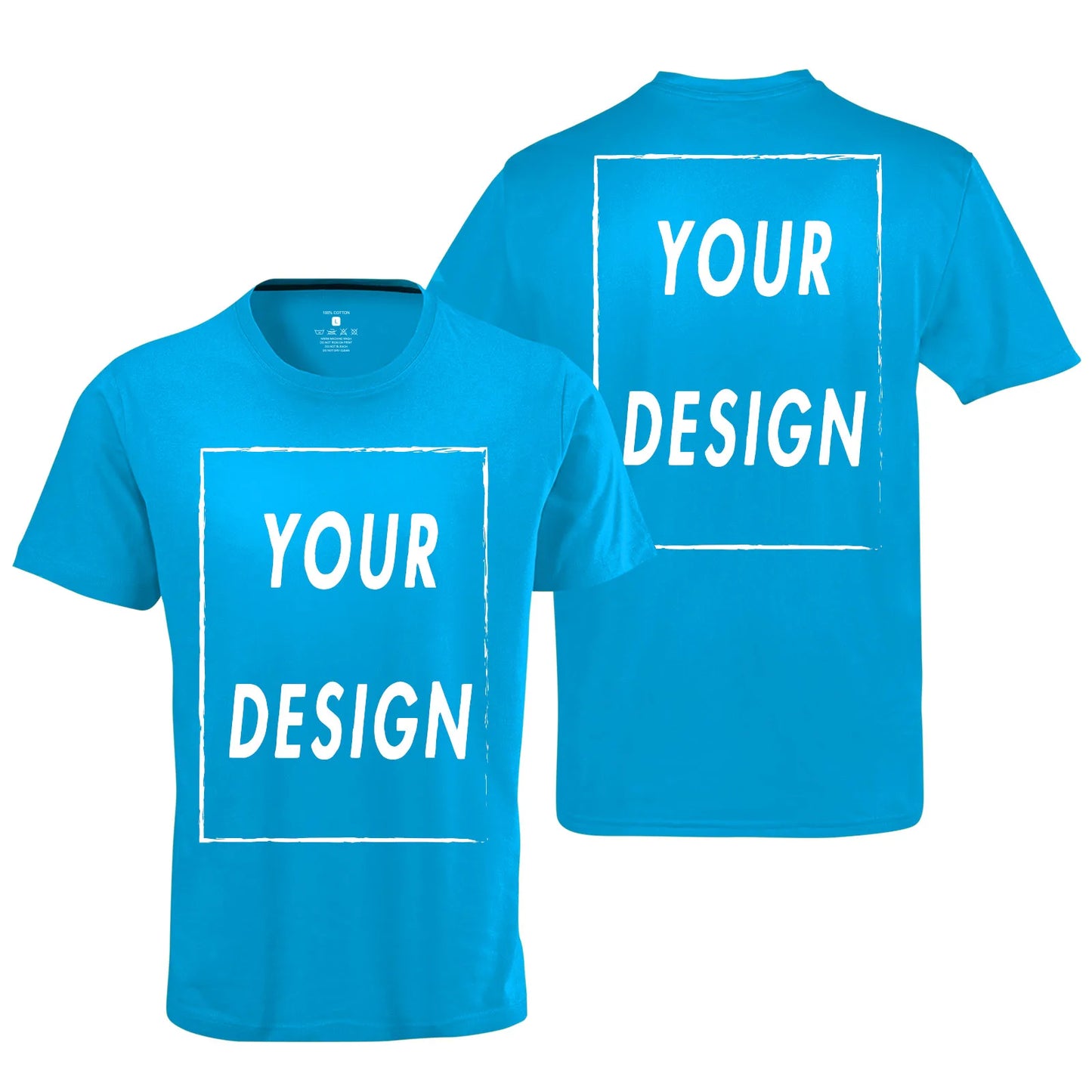 100% Cotton Custom T Shirt